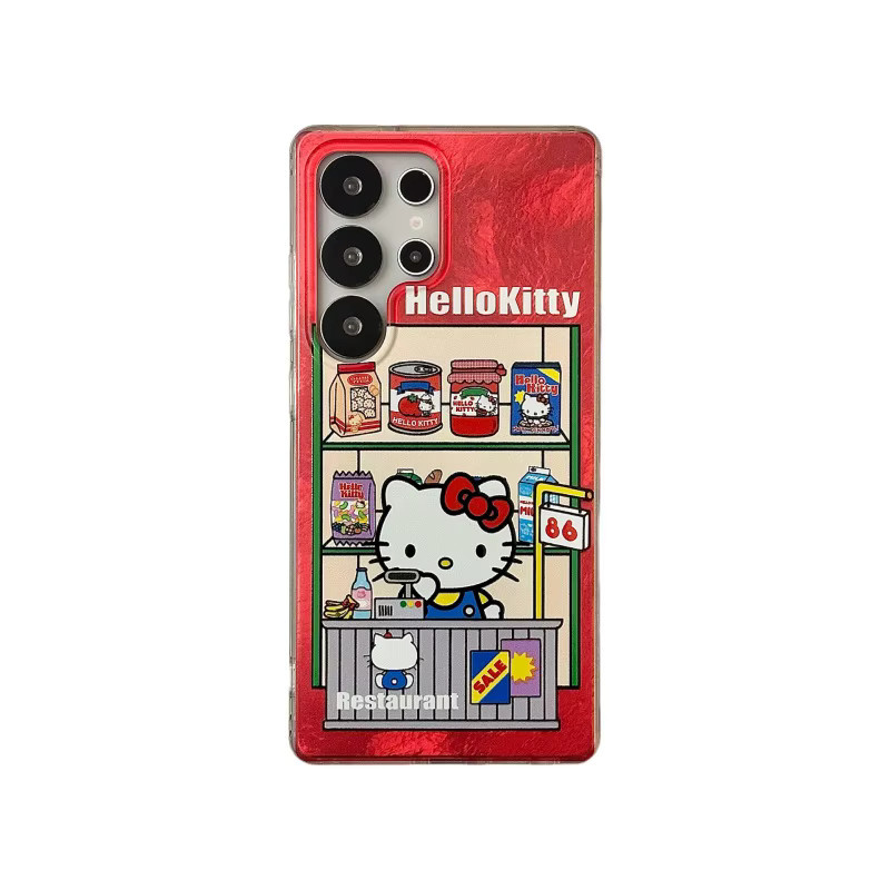 Sanrio Hello Kitty stoßfeste Handyhülle für Samsung Galaxy S26 S25 S24 S23 S22 Plus Ultra - Bild 3