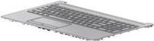HP Top Cover mit Tastatur in Silber (W125647234) - Bild 1