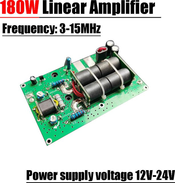 HF-Leistungsverstärker Kit 180W für 3-15MHz Kurzwellen-Radiosender in Grün - Bild 1