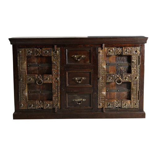 SIT Sideboard ALMIRAH aus Altholz in Braun, B/T/H: 150 x 150 x 90 cm - Bild 3