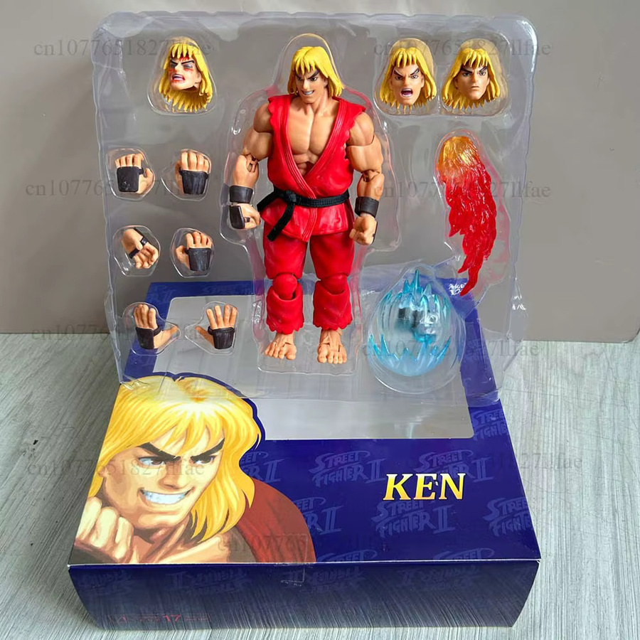 Storm Toys Street Fighter Ken Masters, Actionfigur, USFII: The Final Challengers, gemeinsam beweglich - Bild 2