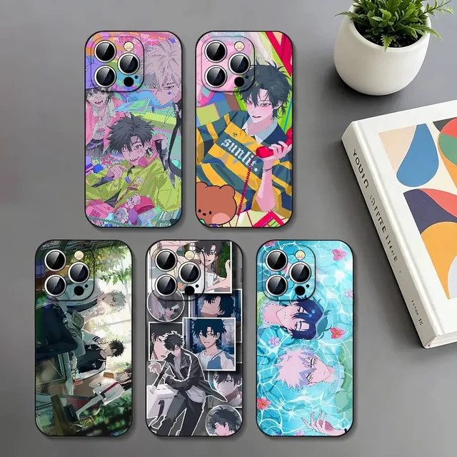 L-Link Anime Click Slim Stoßfeste Handyhülle für iPhone 11 bis iPhone 17 in Schwarz - Bild 1