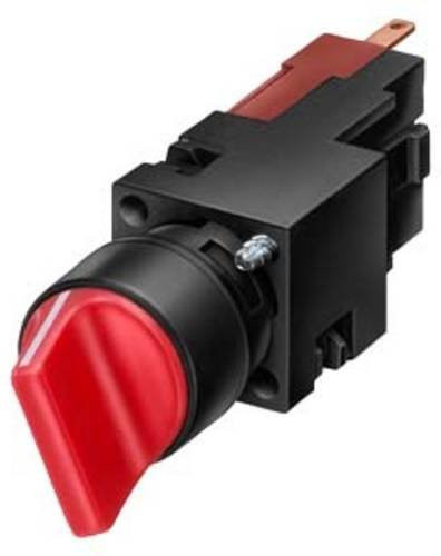 Siemens Knebelschalter 3SB2202-2AC01 in Rot aus Kunststoff - Bild 1