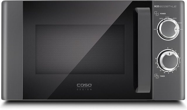 CASO M20 ECOSTYLE Solo-Mikrowelle Schwarz 700W - Bild 1