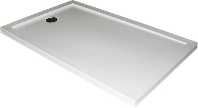 Kreabad Duschwanne in Weiß, B/T: 180 x 90 cm, extra flach und verstärkt - Bild 1