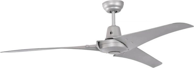 Pepeo Industrie Deckenventilator Vourdries in Silber mit Fernbedienung, Durchmesser: 142 cm - Bild 1
