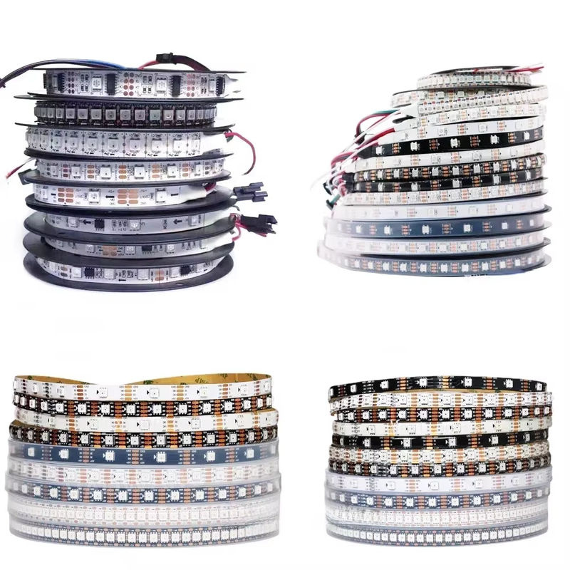 SAGE LU MEI RGBIC LED-Streifen individuell adressierbare Dual-Signal-Vollfarb-LED-Bänder in Multicolour - Bild 6