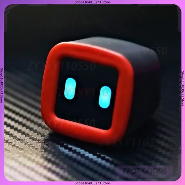 Mengqiu Mos Auto-Emoticon-Roboter, Smartes Spielzeug, Desktop-Dekorationen - Bild 1