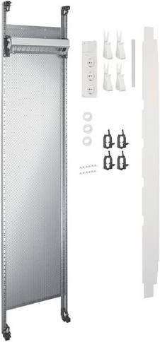 Hager UF41NW Multimedia Komplettfeld universZ Silber Breite: 120 cm - Bild 1