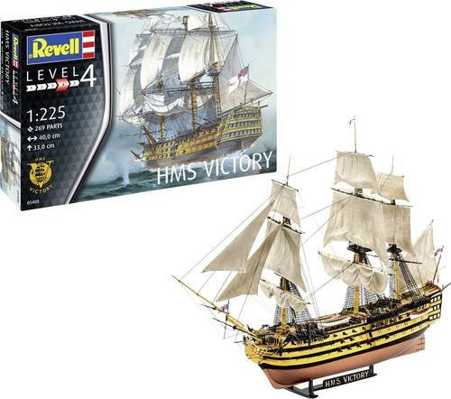 Revell Schiffsmodell Bausatz HMS Victory im Maßstab 1:225