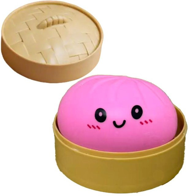 PRELEXT Glitzer-Knödel Squishy mit Box, Sensorisches Quetschspielzeug - Bild 1