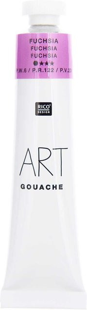 Rico Design ART Gouache Fuchsia 22 ml - Bild 1
