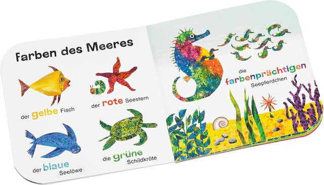 Die kleine Raupe Nimmersatt Mein Tier-Fühlbuch, Pappbilderbuch - Bild 1