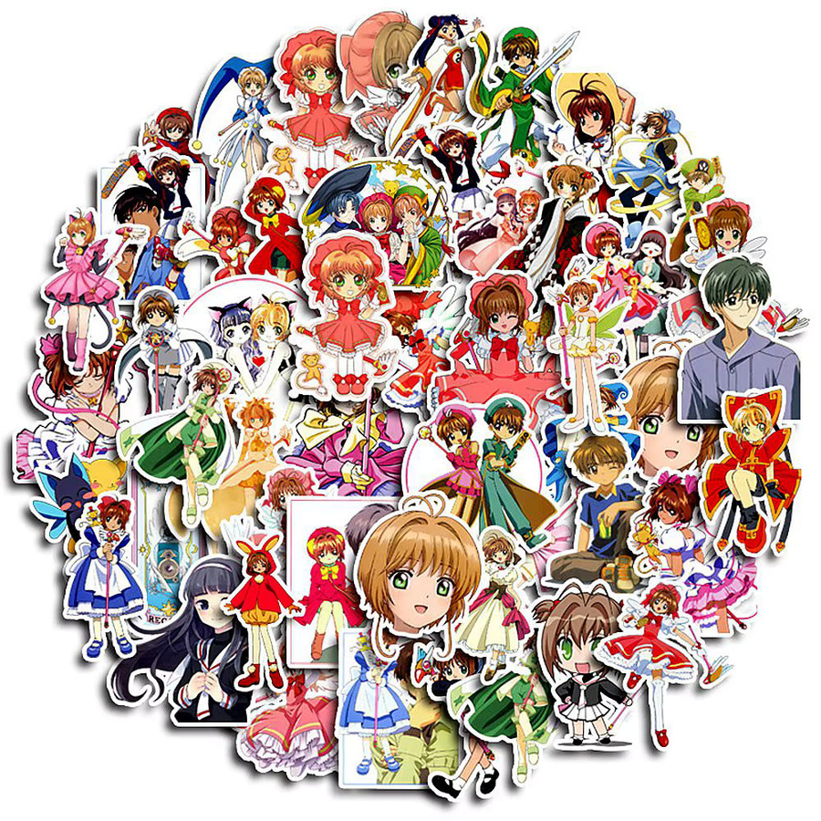 Bandai Card Captor Sakura Anime-Aufkleber, 1-teiliges Set - Bild 2