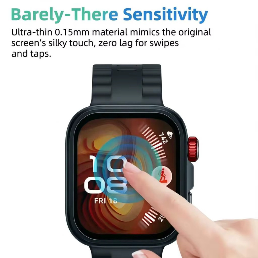 Huawei Displayschutzfolie Hydrogel, transparent, Unisex - Bild 2