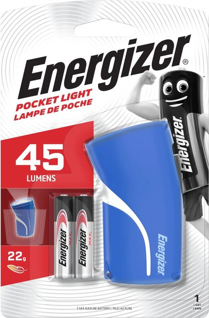 Energizer Speziallampe Pocket Light Blau mit 3xAAA Batterien - Bild 1