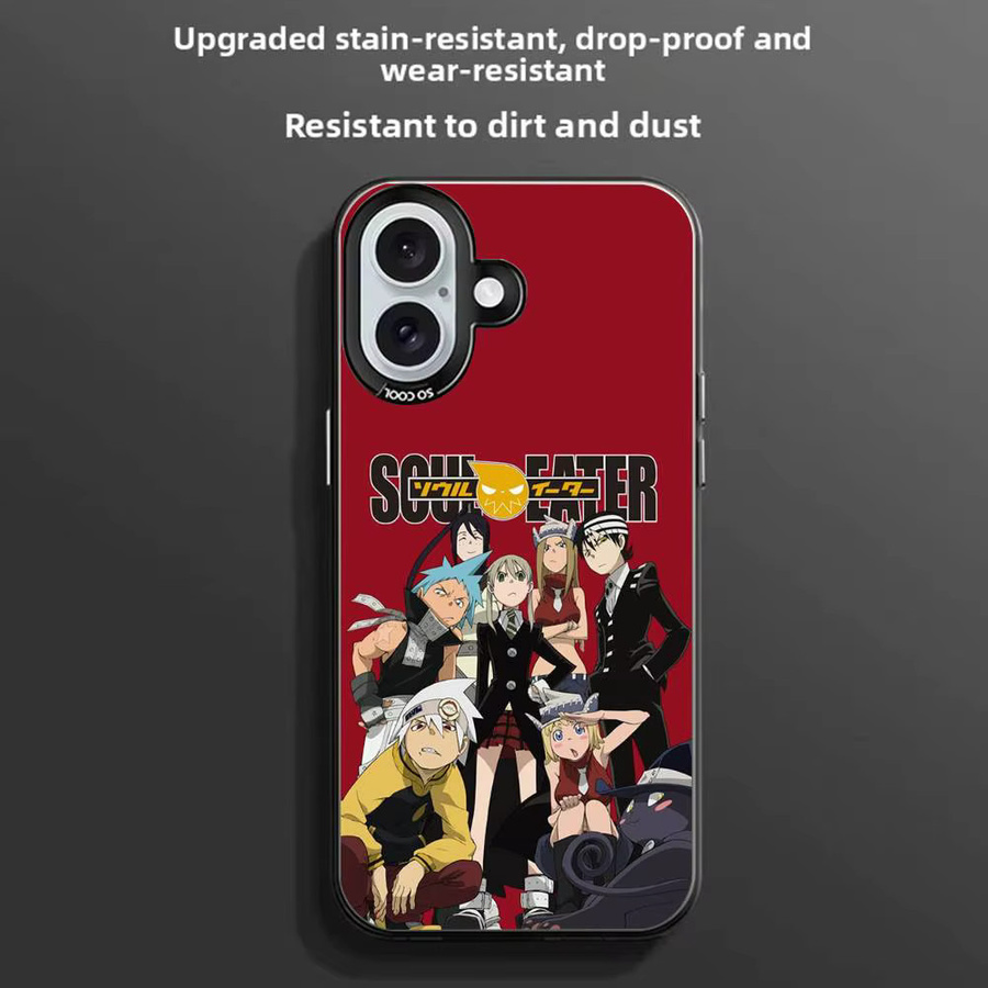Anime Soul Eater Handyhülle für Apple iPhone 11-16 Pro Max, bunt und rutschfest - Bild 3