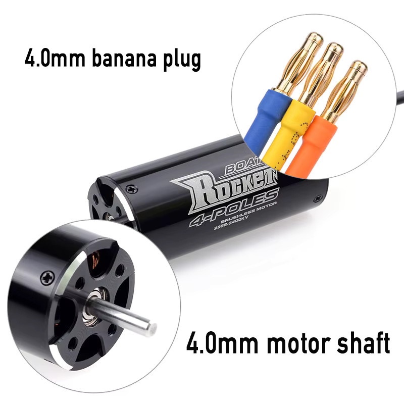 Übertreffen Hobby Rakete-RC 600, bürstenloser sensorloser Motor, 4-polig - Bild 2