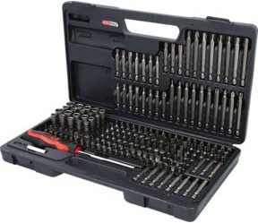 KS Tools CLASSIC Bit-Satz 1/4 Zoll, 208-teilig, Schwarz - Bild 1