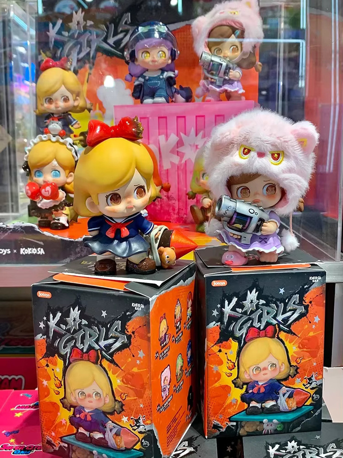 JOTOYS Odd-Even Trendy KOKOSA Berserk Lolita Blind Box Trendfigur Multicolor als Desktop-Ornament - Bild 3