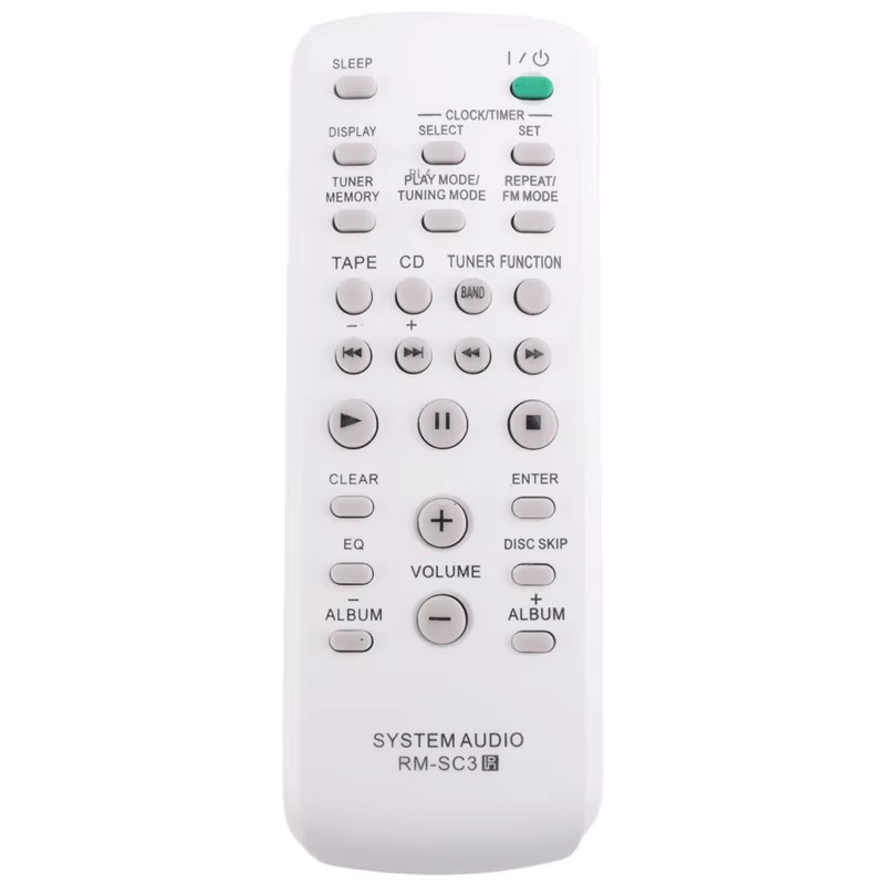 Sony Fernbedienung RM-SC3 RM-SC30 RM-SC50 RM-SC55 für CD HIFI Systeme in Weiß - Bild 1
