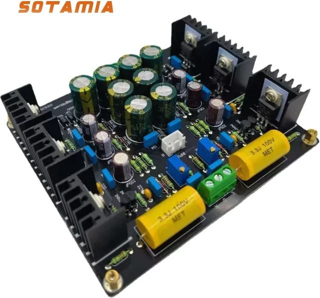 SOTAMIA JLH 1969 Klasse-A Leistungsverstärker Audio-Board Zweikanal Single-Ended DIY Kopfhörerverstärker in Multicolour - Bild 1