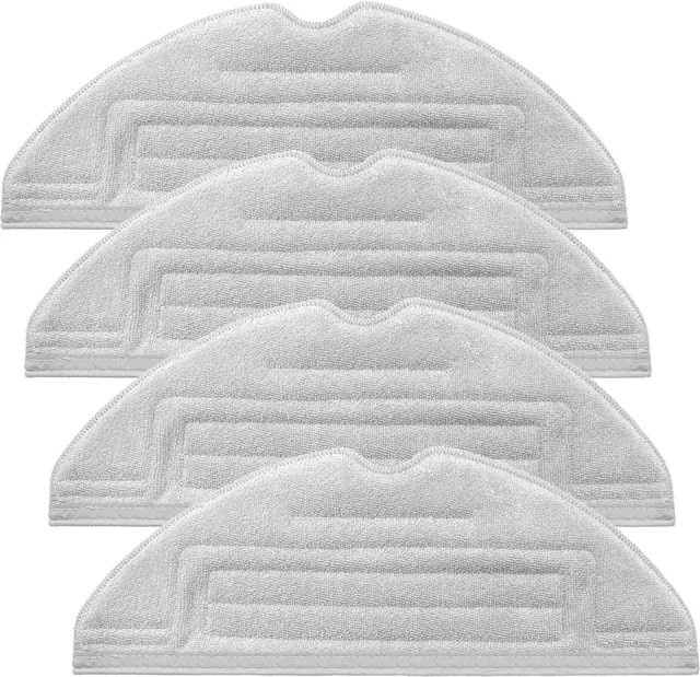 Roborock Expert Wet Staubsauger-Ersatzpads für Hartböden, Weiß, 30,0 cm - Bild 1