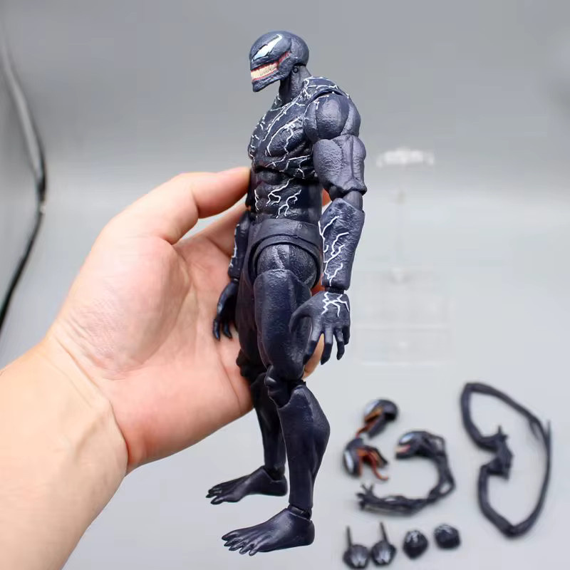 Bandai Marvel Venom 2 Shf Animierte Charakter Action Puppe, Kunststoff - Bild 4