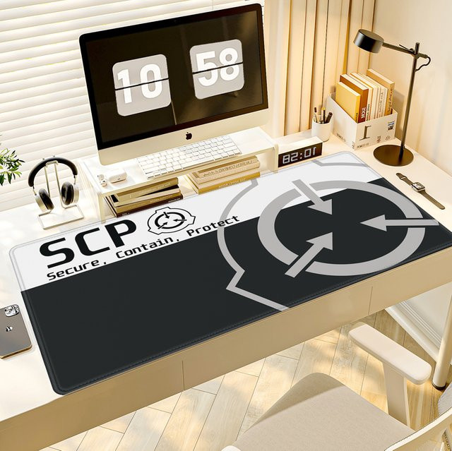 HYBXAXC Foundation Gummi-Mauspad XXL rutschfeste Schreibtischmatte für Gaming und Büro - Bild 1