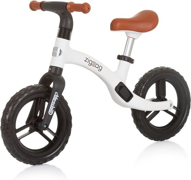 Chipolino Laufrad Zig Zag 12 Zoll ab 3 Jahren weiß mit EVA-Reifen - Bild 1