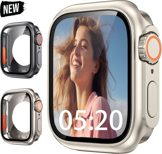 HUBANDE Displayschutzfolie für Apple Watch, Titan, Unisex - Bild 1