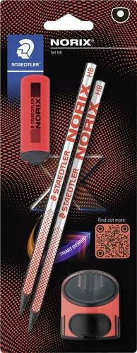 Staedtler NORIX 181 SBK2-2 Bleistiftset mit 4 Stück in HB und Graphitfarbe - Bild 1