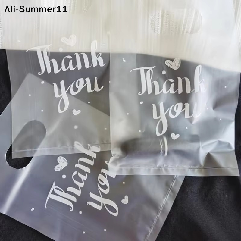 Gt1 Mini Dankeschön Geschenktüten aus Kunststoff, 100 Stück, Transparent - Bild 2