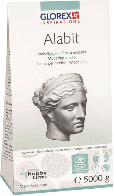 Alabit Modellgips in Weiß, 5 kg - Bild 1