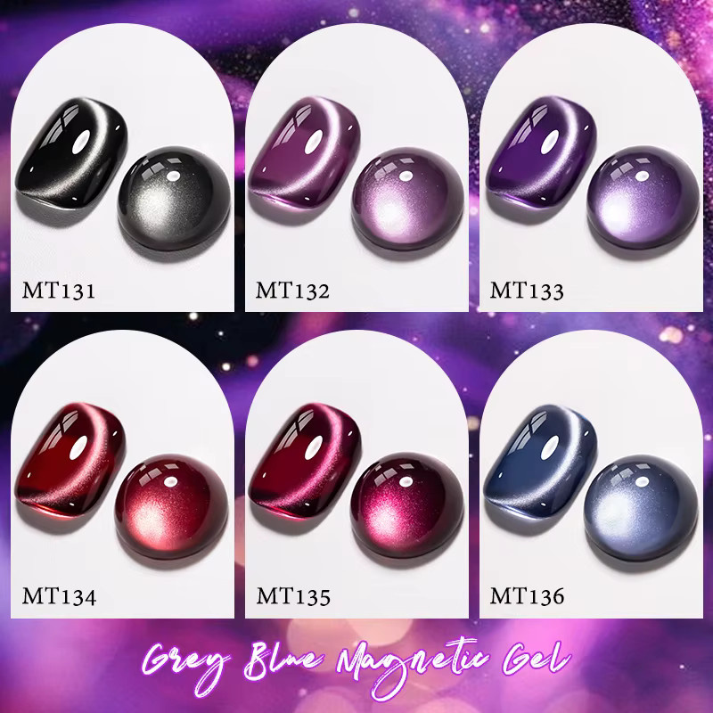 Mtssii Magnetischer Cat Eye Gel Nagellack, Schimmernd, 7 ml - Bild 3