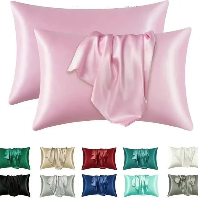 JMG Clothing Kissenbezug aus Satin in Pink, B/H: 51 x 66 cm - Bild 1