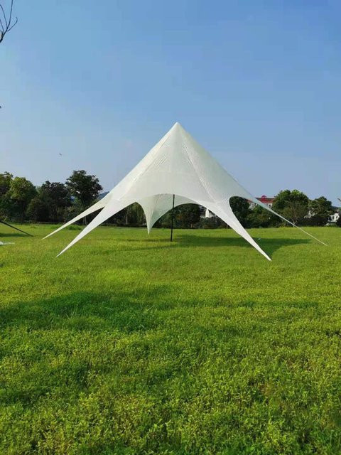 TPFGarden Partyzelt in Creme und Beige aus Polyester - Bild 1