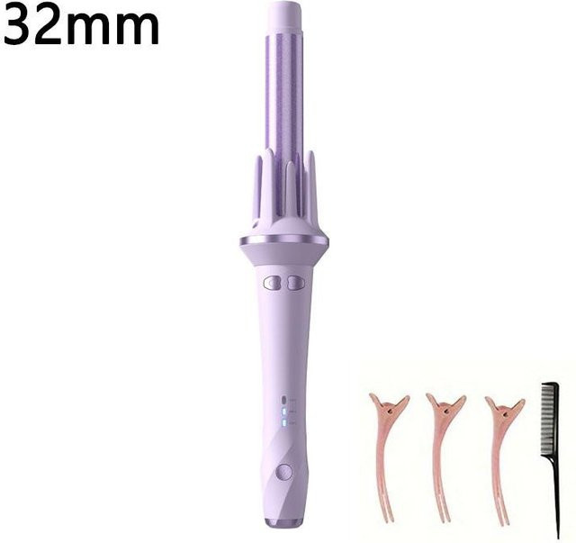 Automatischer Lockenstab 32mm, lila, Unisex - Bild 1