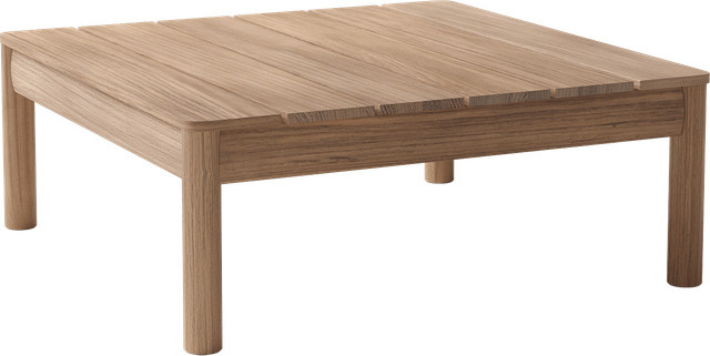 Fritz Hansen Skagerak Tradition Lounge Tisch aus Teakholz in Braun, Höhe: 27 cm - Bild 1