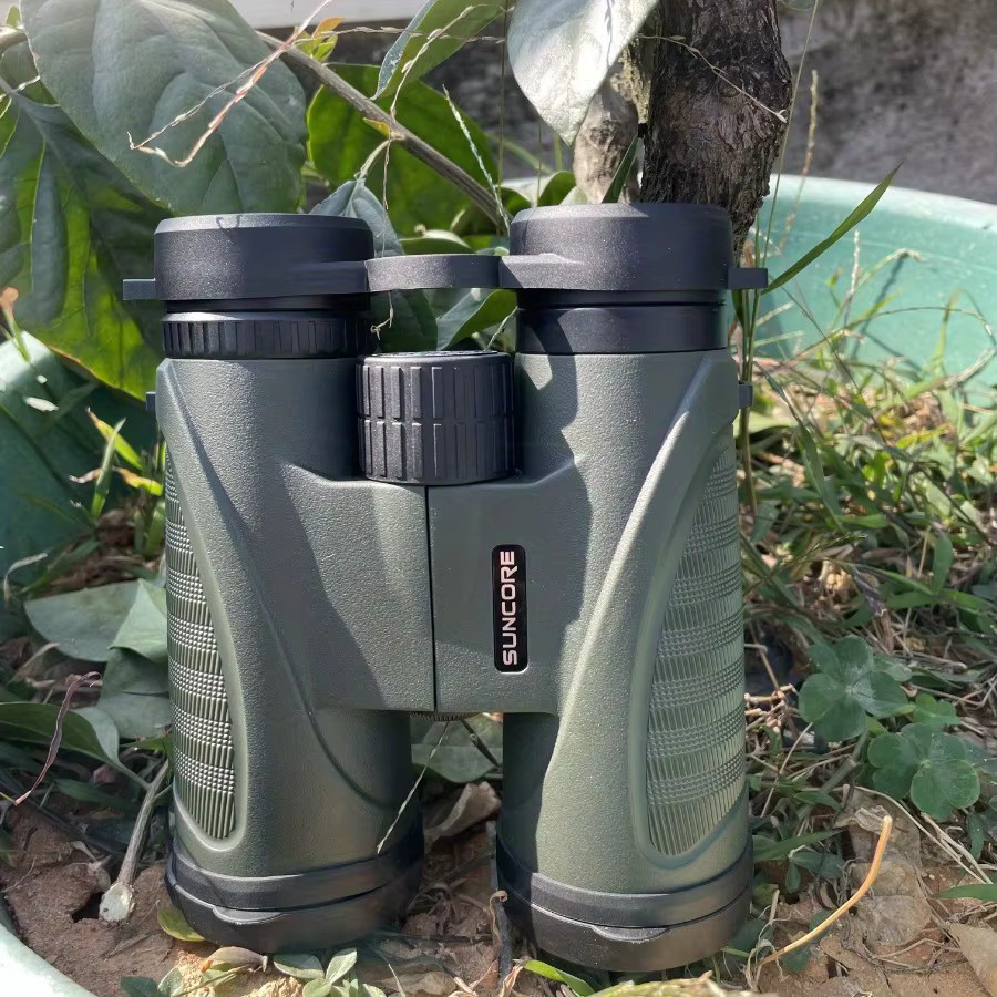 SUNCORE Outdoor-Fernglas 10x42 in Orange oder Grün mit rutschfestem Griff für die Bergerkundung - Bild 3