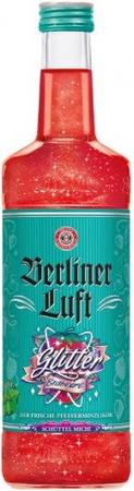 Berliner Luft Glitter Erdbeerlikör, 0,7 l
