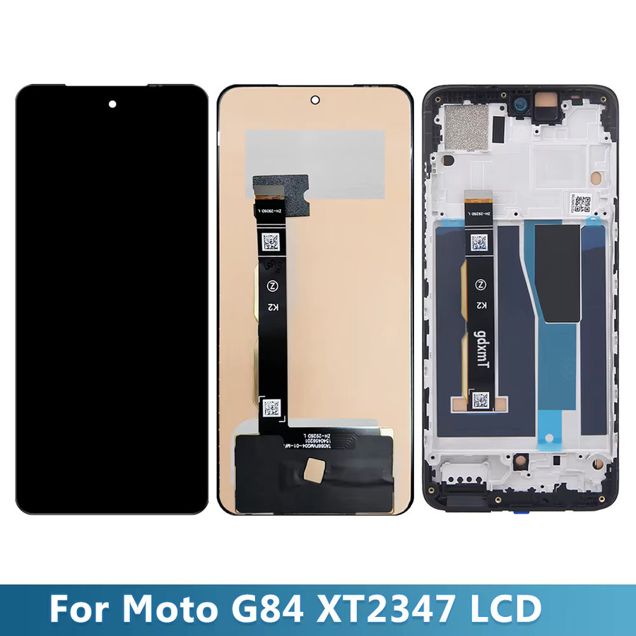 Motorola Moto G84 5G LCD-Display Ersatz mit Touchscreen-Digitizer-Baugruppe in Schwarz für Moto XT2347-2 und XT2347-1 - Bild 3