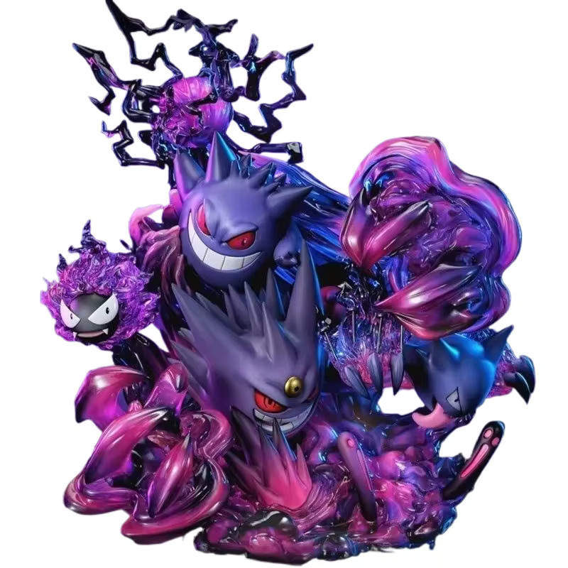 Bandai Pokémon Figurenset Gastly Haunter Gengar Evolution, Set / Bundle - Bild 3