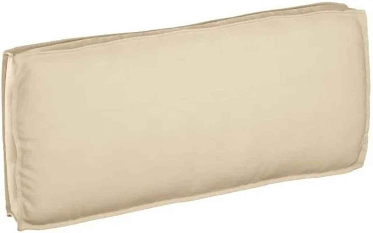 vidaXL Palettenkissen Set für Sitzfläche und Rückenlehne aus Polyester in Beige, Rechteckig - Bild 1