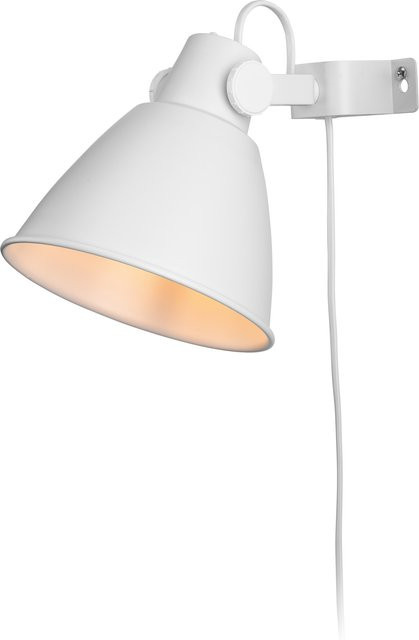 LIVARNO HOME Wandspot TEIWAZ 1-flammig in Weiß mit LED-Filament-Leuchtmittel - Bild 1