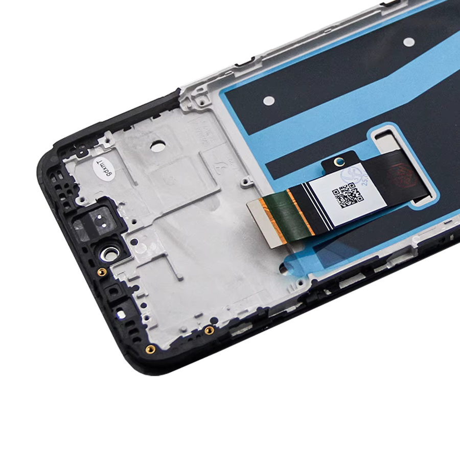 Motorola Moto G53 Ersatz LCD Touch Screen Digitizer Montage mit Rahmen in Schwarz für XT2335-2 - Bild 4