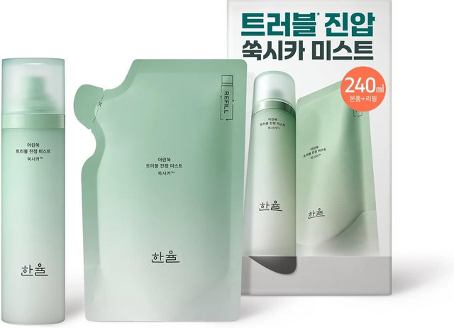 HANYUL Young Artemisia Gesichtsspray, 120 ml + 120 ml, Empfindliche Haut - Bild 1