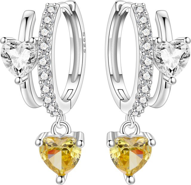 CYCUFF Ohrringe, 925 Silber, Zirkonia, Damen - Bild 1
