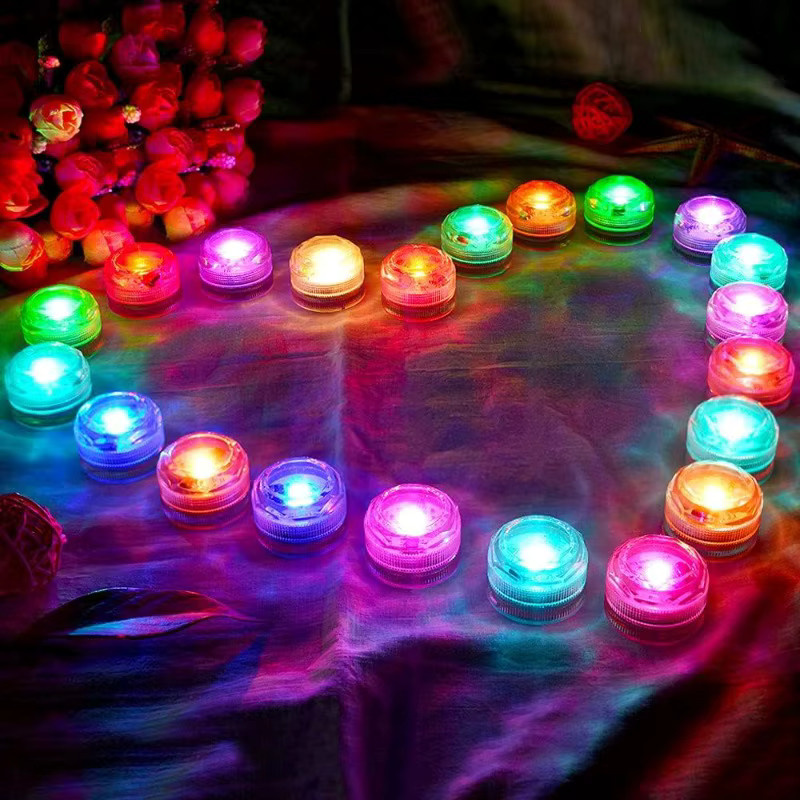 Heinast RGB LED Unterwasserleuchte batteriebetrieben in Multicolour für Garten und Schwimmbad - Bild 3