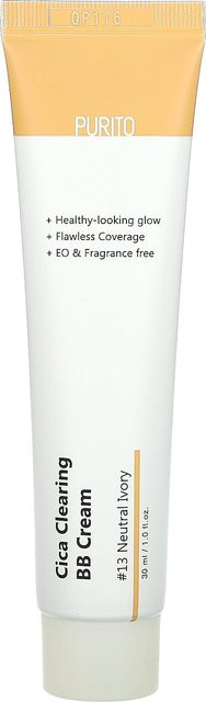 Purito Cica Klärende BB-Creme, Neutral Ivory, 30 ml - Bild 1